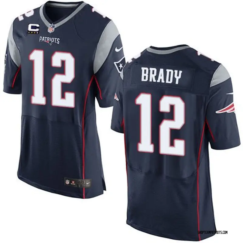 What is the c on tom brady's jersey